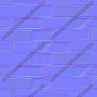 seamless wall bricks normal 0002